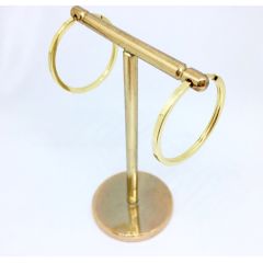 Altın Halka Küpe Çap 2.5 Cm