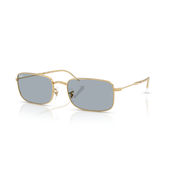 Ray-Ban RB 3746 001/R5 Güneş Gözlüğü, Çerçeve Şekli: Dikdörtgen, Ekartman: 56