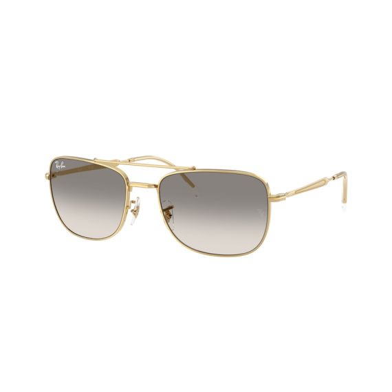 Ray-Ban RB 3755 001/32 Güneş Gözlüğü, Çerçeve Şekli: Dikdörtgen, Ekartman: 59