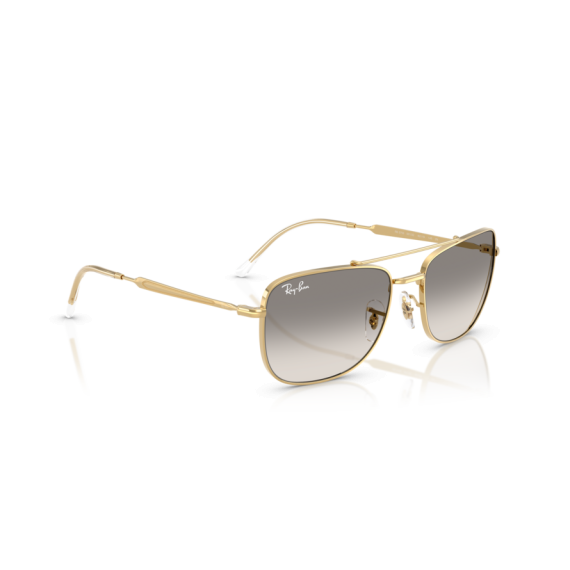 Ray-Ban RB 3755 001/32 Güneş Gözlüğü, Çerçeve Şekli: Dikdörtgen, Ekartman: 62