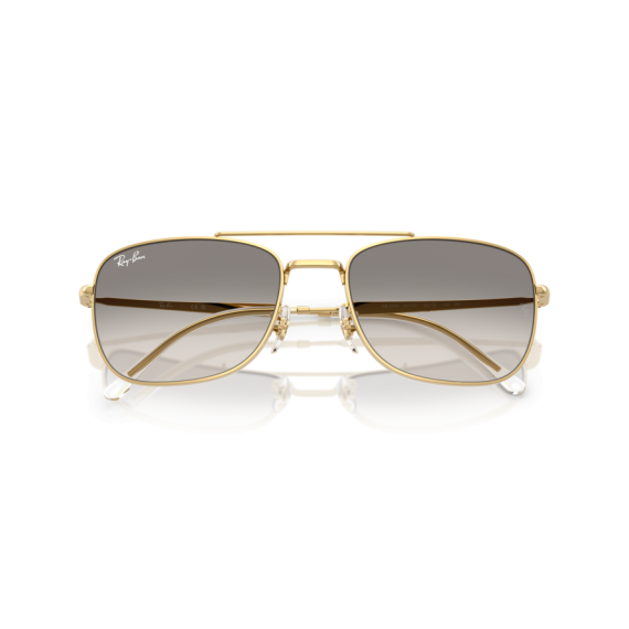 Ray-Ban RB 3755 001/32 Güneş Gözlüğü, Çerçeve Şekli: Dikdörtgen, Ekartman: 59