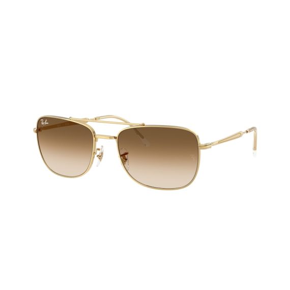 Ray-Ban RB 3755 001/51 Güneş Gözlüğü, Çerçeve Şekli: Dikdörtgen, Ekartman: 59