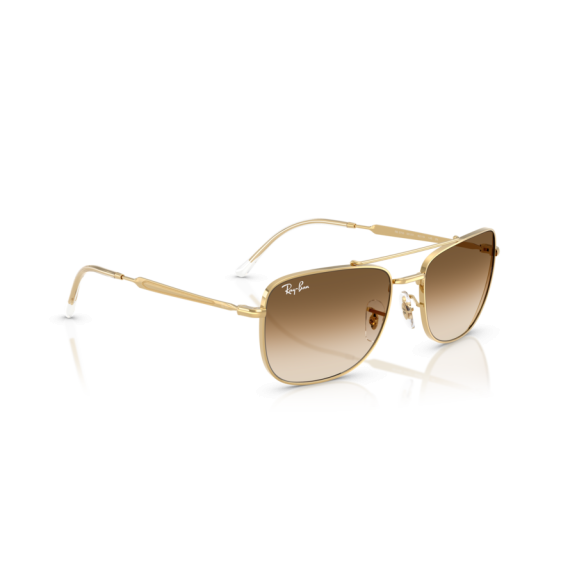 Ray-Ban RB 3755 001/51 Güneş Gözlüğü, Çerçeve Şekli: Dikdörtgen, Ekartman: 59