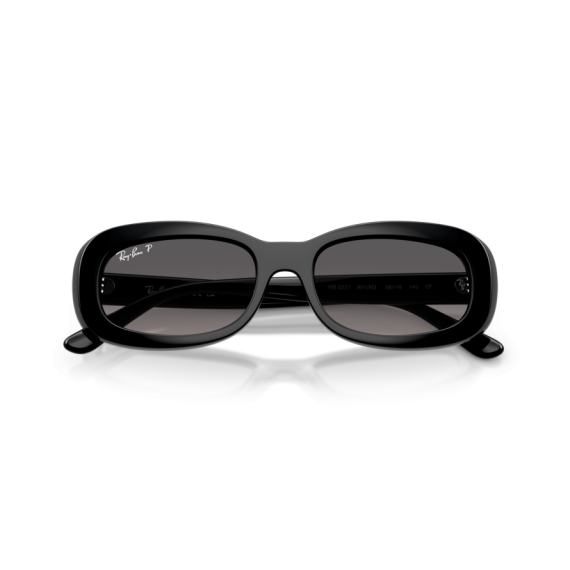 Ray-Ban RB 2221 901/M3 Güneş Gözlüğü, Polarize: Evet, Ekartman: 53