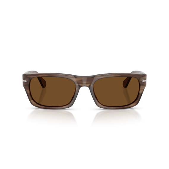 Persol PO 3398S 120857 Güneş Gözlüğü, Polarize: Evet, Çerçeve Şekli: Dikdörtgen, Ekartman: 55