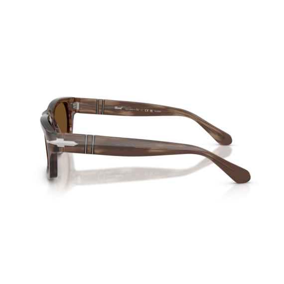 Persol PO 3398S 120857 Güneş Gözlüğü, Polarize: Evet, Çerçeve Şekli: Dikdörtgen, Ekartman: 58