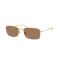Ray-Ban RB 3746 001/73 Güneş Gözlüğü, Çerçeve Şekli: Dikdörtgen, Ekartman: 56