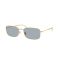 Ray-Ban RB 3746 001/R5 Güneş Gözlüğü, Çerçeve Şekli: Dikdörtgen, Ekartman: 56