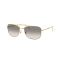 Ray-Ban RB 3755 001/32 Güneş Gözlüğü, Çerçeve Şekli: Dikdörtgen, Ekartman: 59