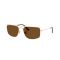 Ray-Ban RB 3779 001/57 Güneş Gözlüğü, Polarize: Evet, Çerçeve Şekli: Kare, Ekartman: 59